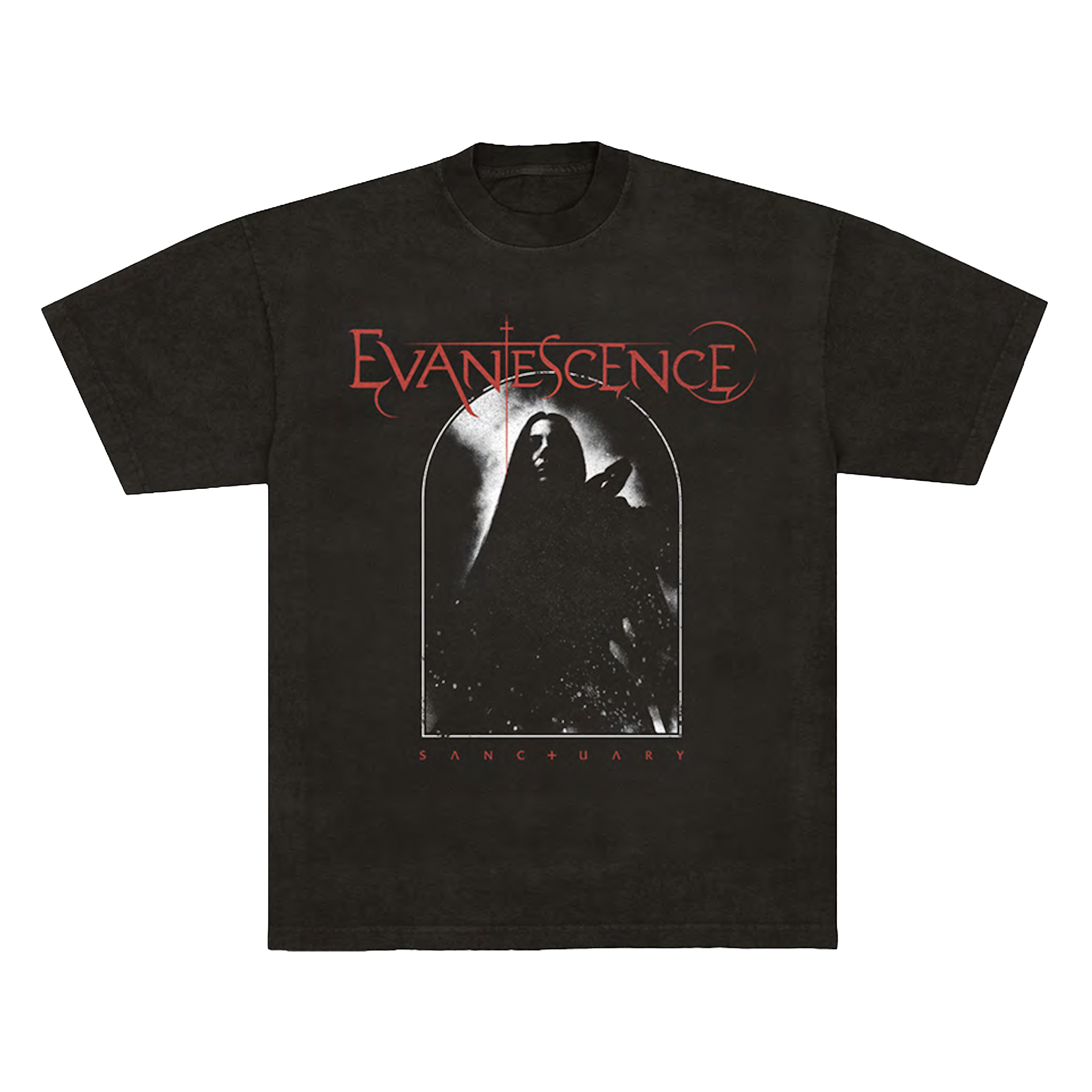 Black And White Sanctuary Tee – Evanescence