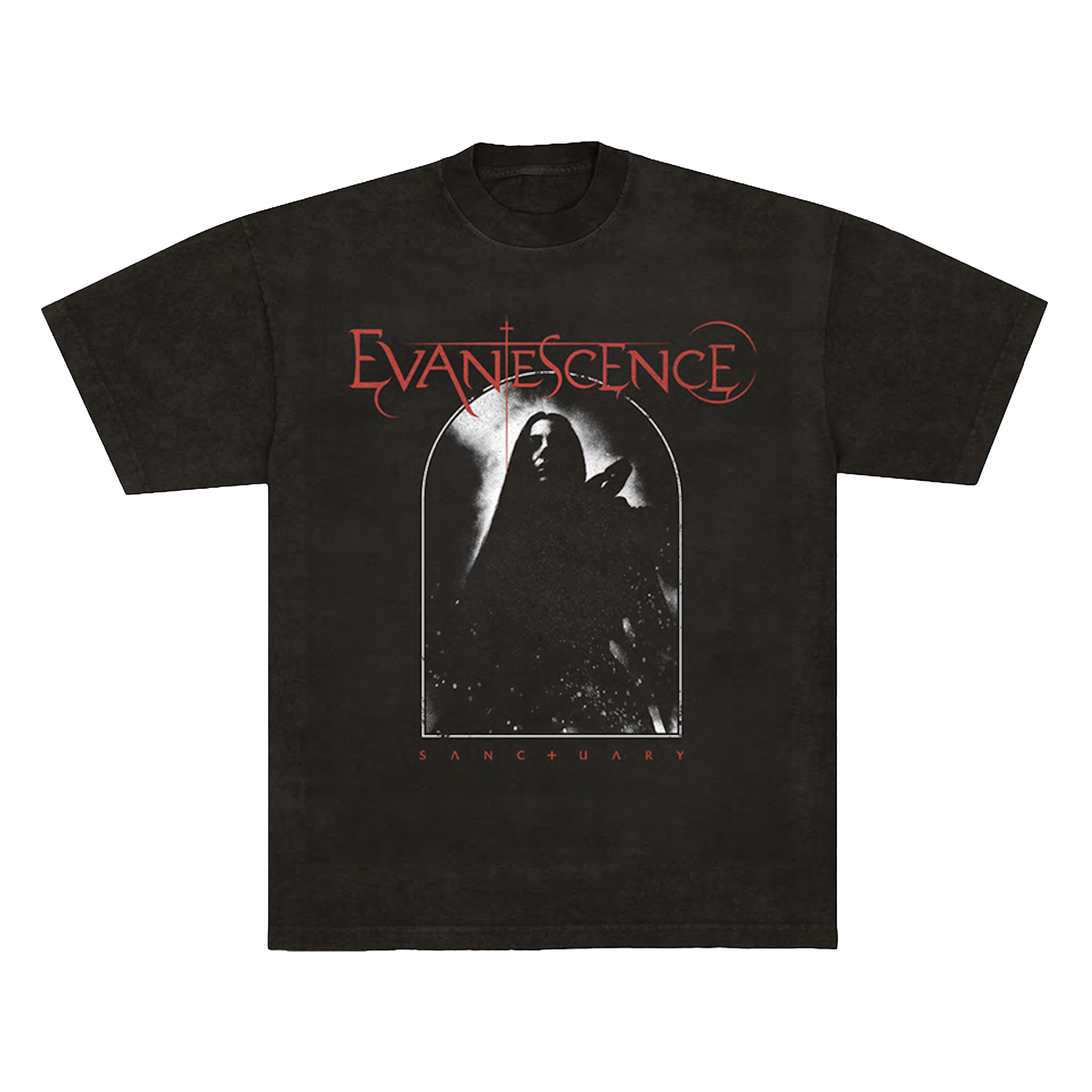 Black And White Sanctuary Tee – Evanescence