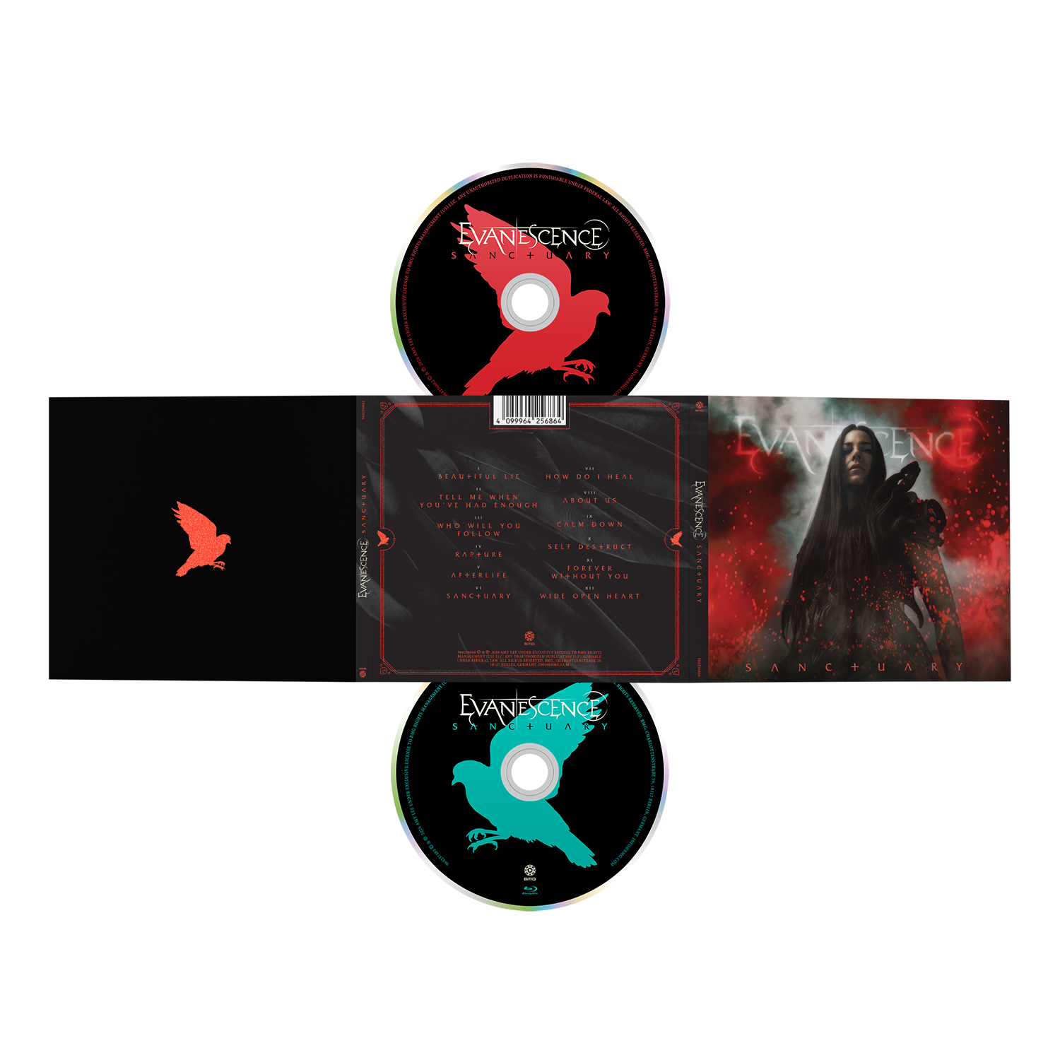 Sanctuary Deluxe CD – Evanescence