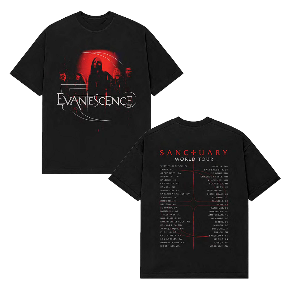 Group Photo Logo Itin Tee – Evanescence