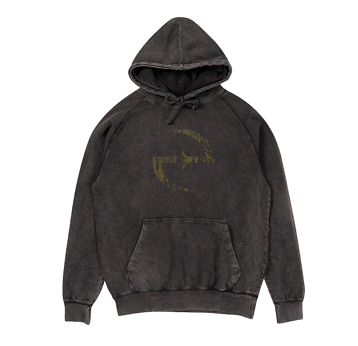 Screen Printing Hoodie With Design On Back Distressed Logo Hoodie