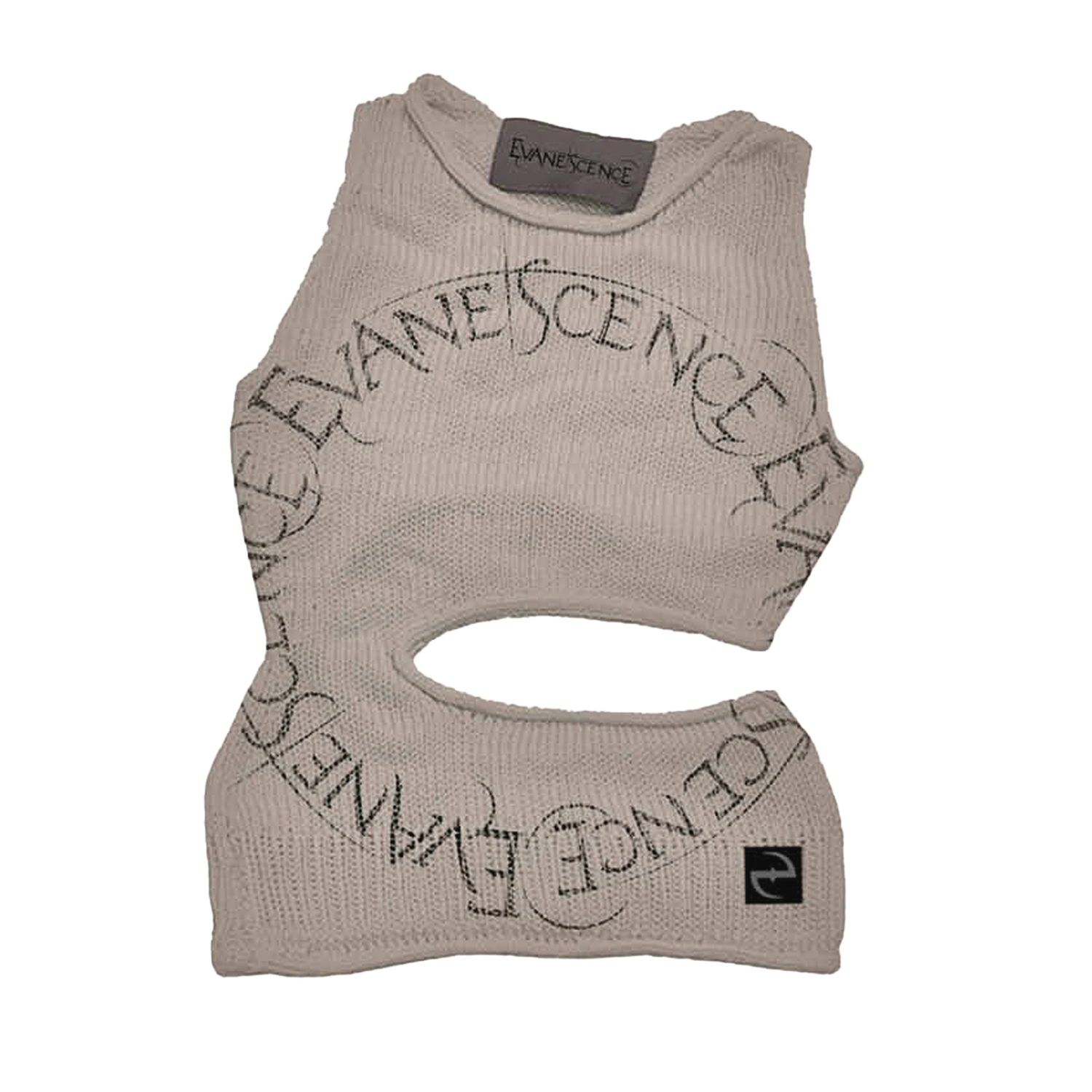 Circle Logo Cut Out Sweater Vest