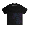 Fight Like A Girl Outline Tee Back