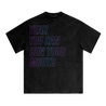 Fight Like A Girl Outline Tee Front