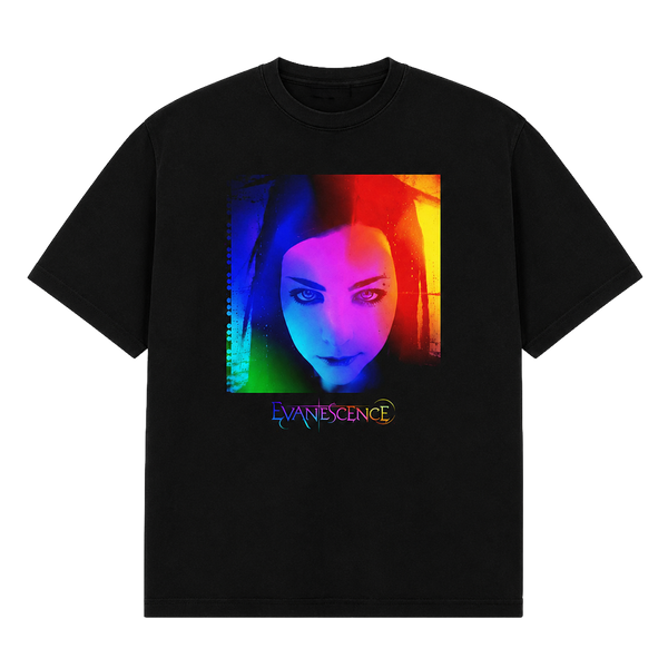 Evanescence グラフィックTシャツ 黒　hyde Gradient Fallen Album Black Tee – Evanescence